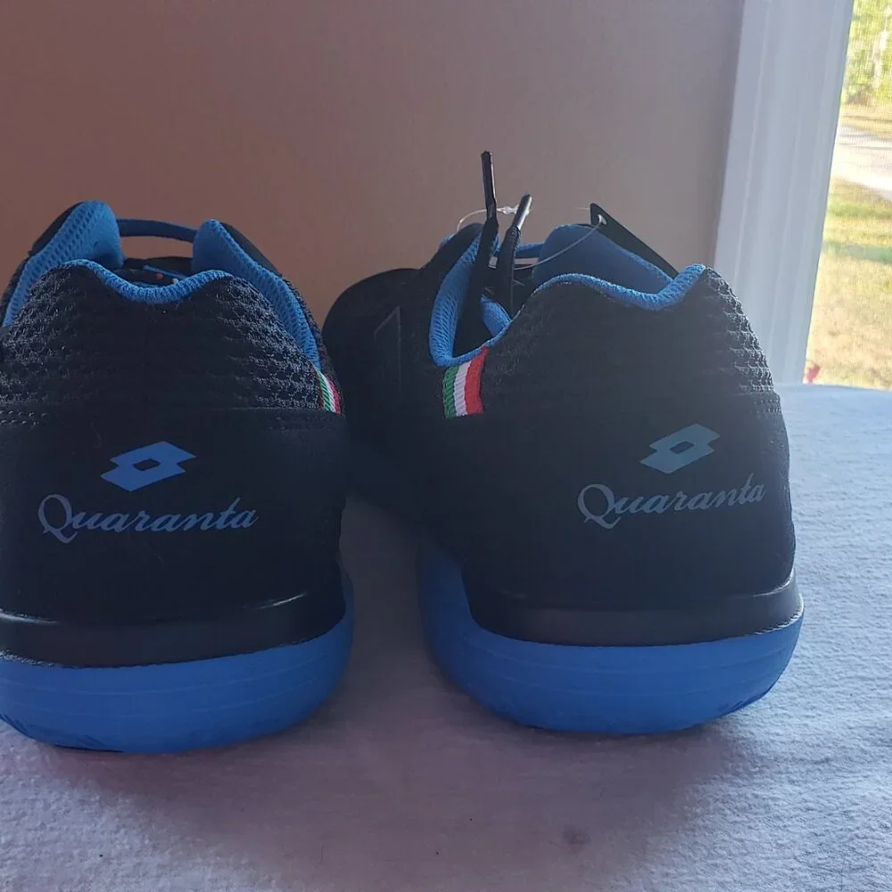 New Lotto Black Blue Moon Sneakers. Men 11 - Picture 7 of 14